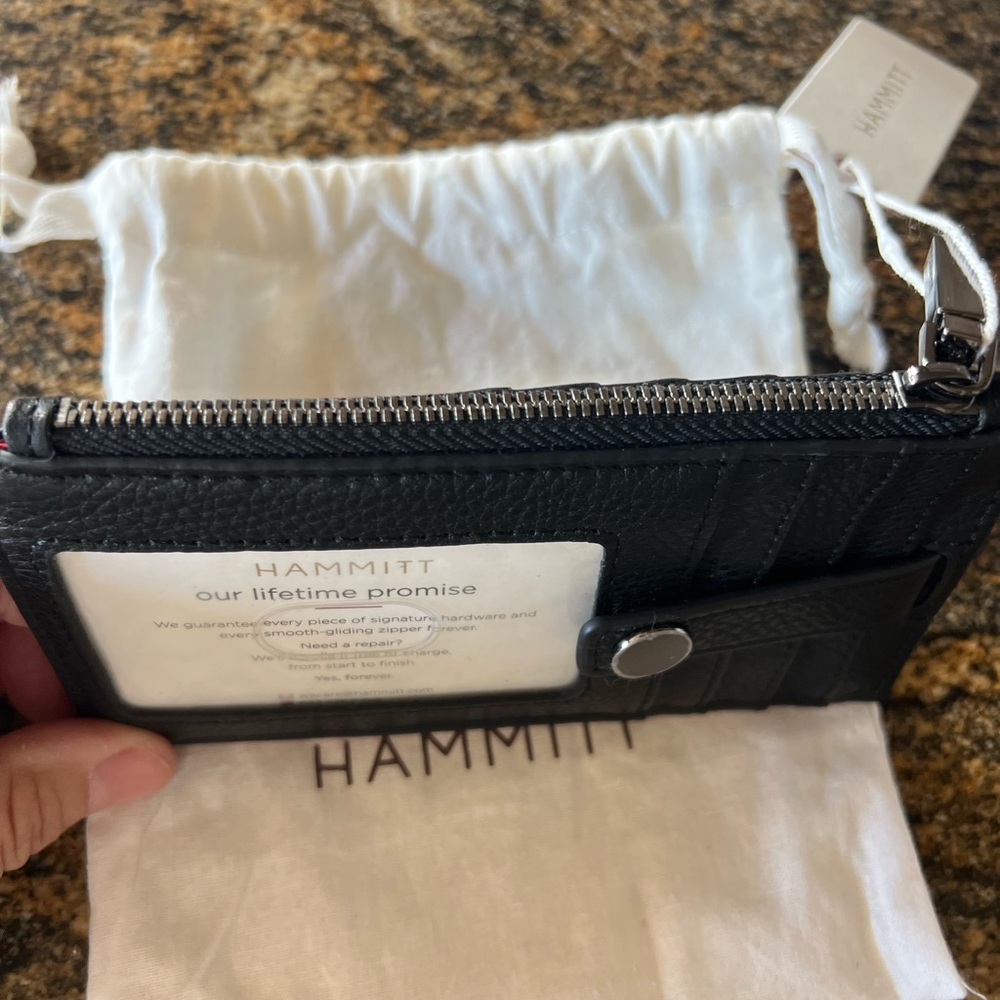 Hammitt Black Textured Wallet - Picture 5 of 5